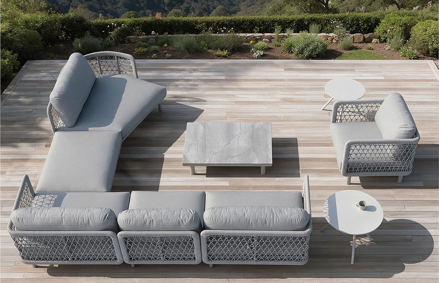 Combinación de sofá modular — Tropical Timber Deck